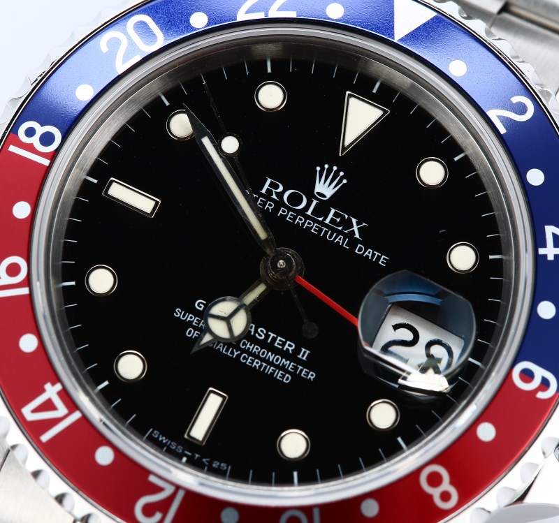 Rolex Pepsi GMT Master 2 16710 100% Authentic