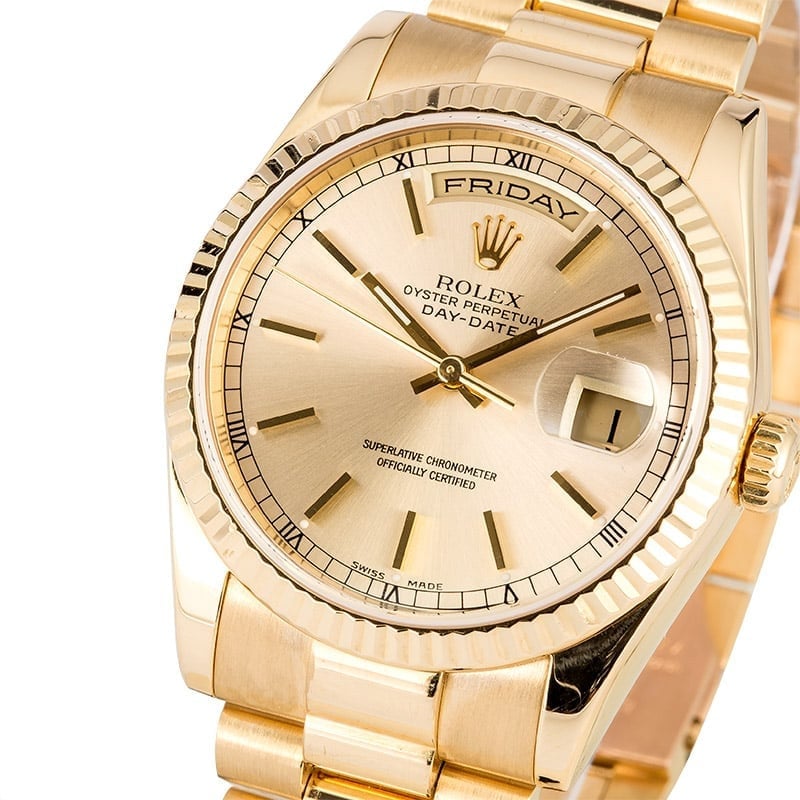 Rolex President 118238 100% Authentic