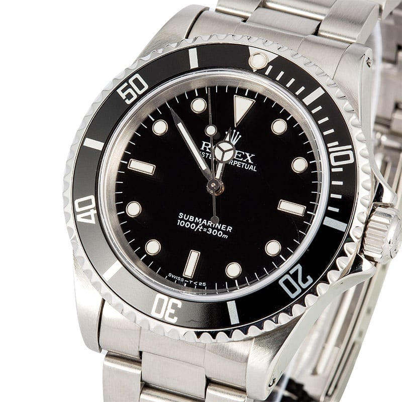 Rolex Submariner No Date 14060 Certified Pre-Owned