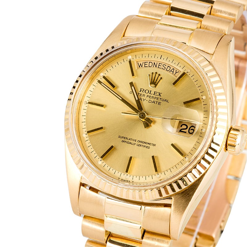 Rolex President Vintage 1803 Certified Pre-Owned