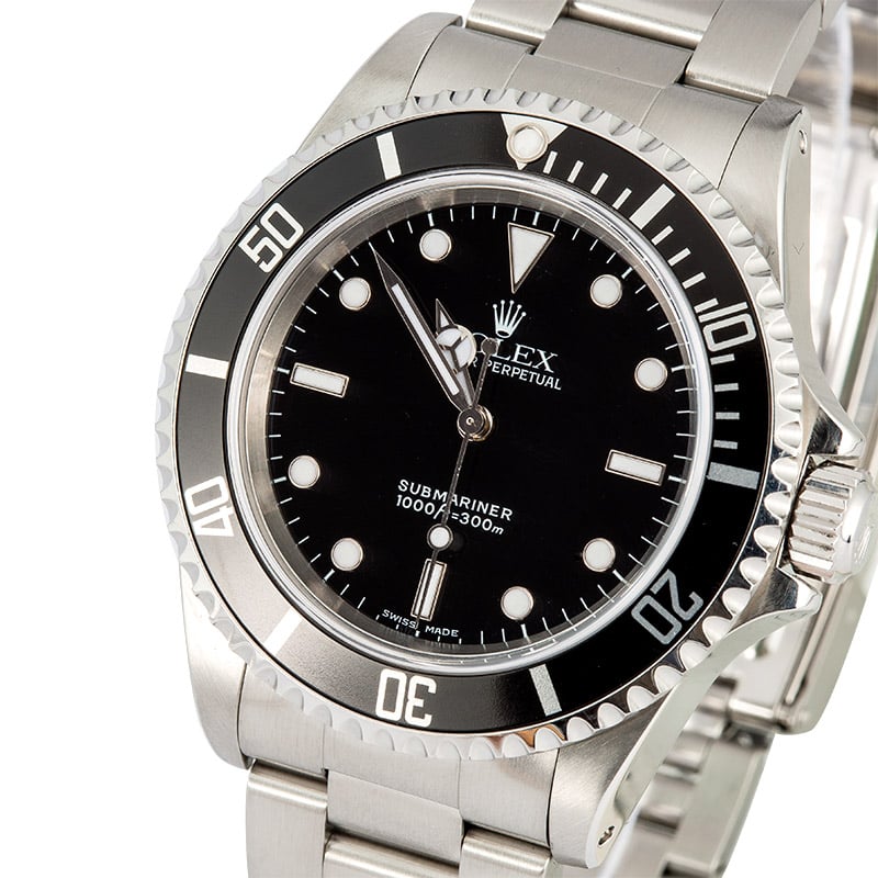 Rolex Submariner No Date 14060M 100% Authentic