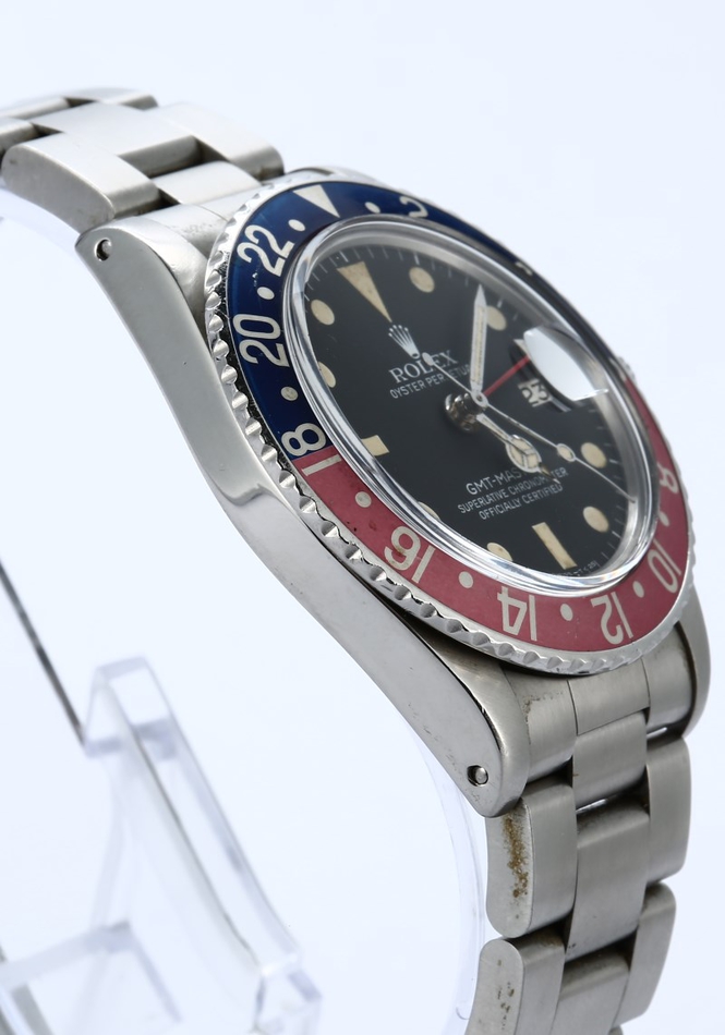 Vintage Rolex GMT-Master 1675 Faded Pepsi