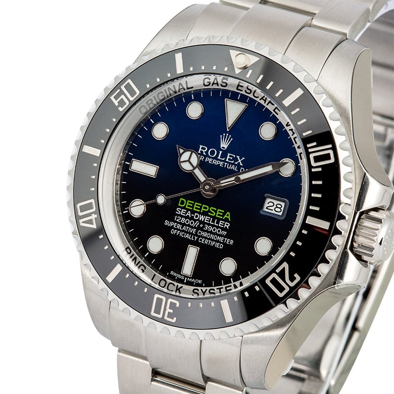 Rolex Sea-Dweller Deepsea Blue 116660 Factory Stickers