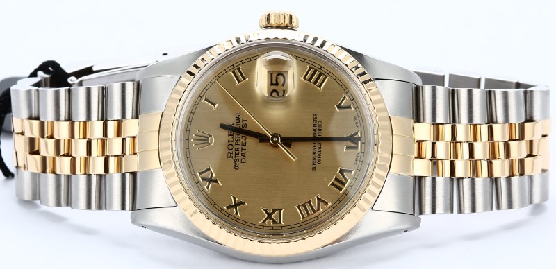 Certified Pre-Owned Rolex Datejust 16013 Two Tone