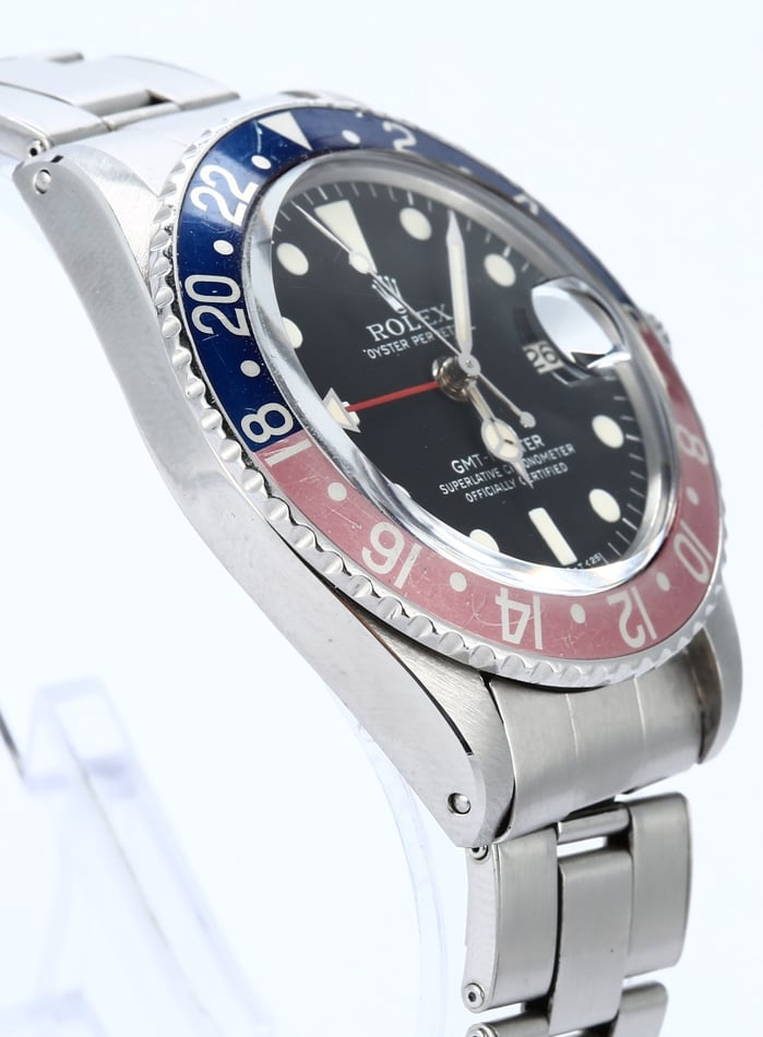 1977 Rolex Vintage GMT 1675 Faded Pepsi