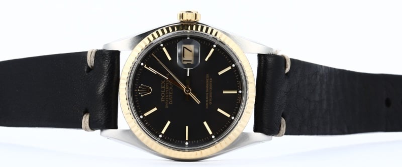 Rolex Vintage Datejust 1601 Black