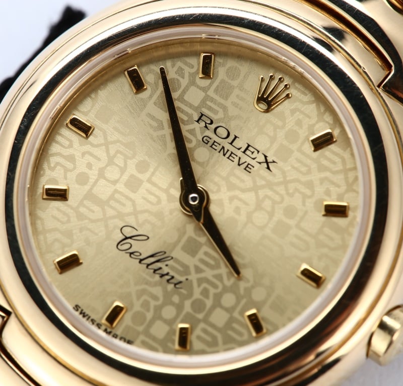 Ladies Rolex Cellini 6621/8 Gold