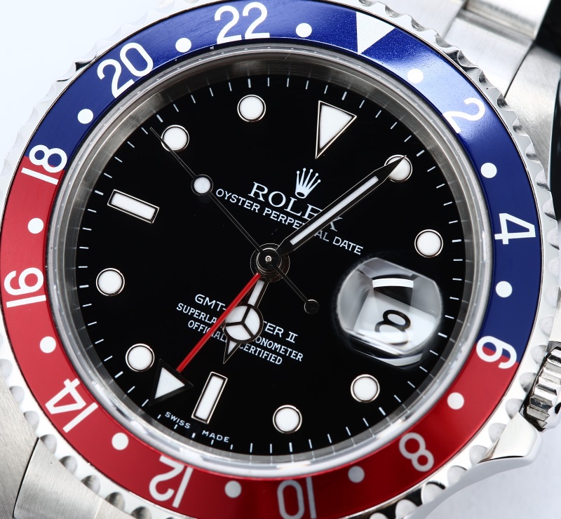 Rolex Pepsi GMT-Master II 16710 No Holes Case