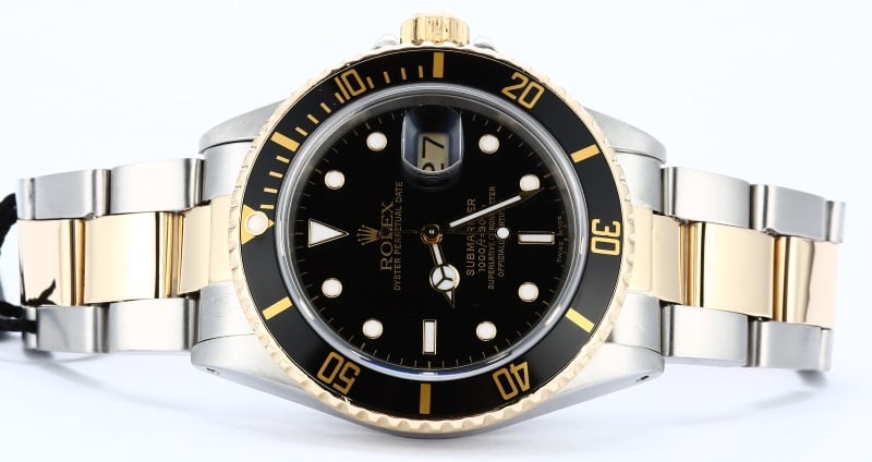 Rolex Oyster Perpetual Submariner 16803 Two-Tone