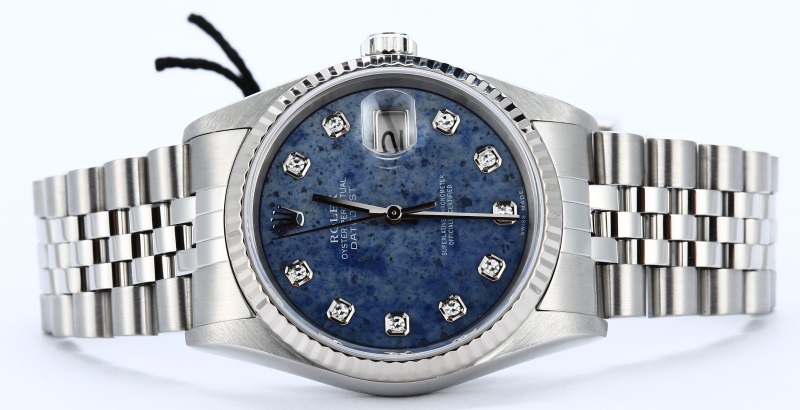 Rolex Datejust 16234 Diamond Sodalite