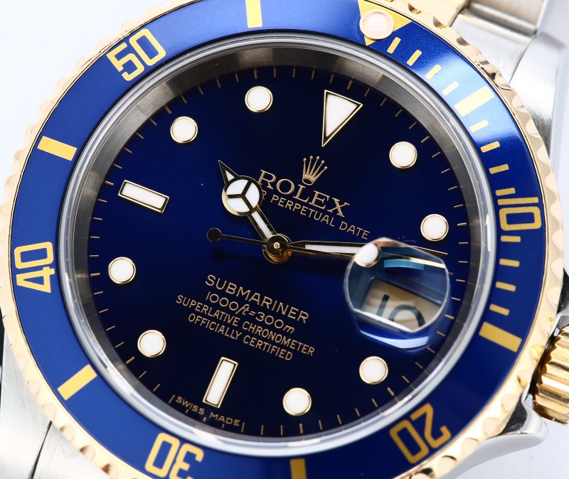 Rolex Submariner 16613 No Hole Case