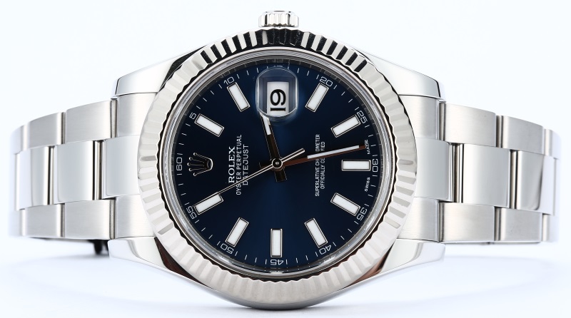 Rolex Blue Datejust 116334 Luminous Dial