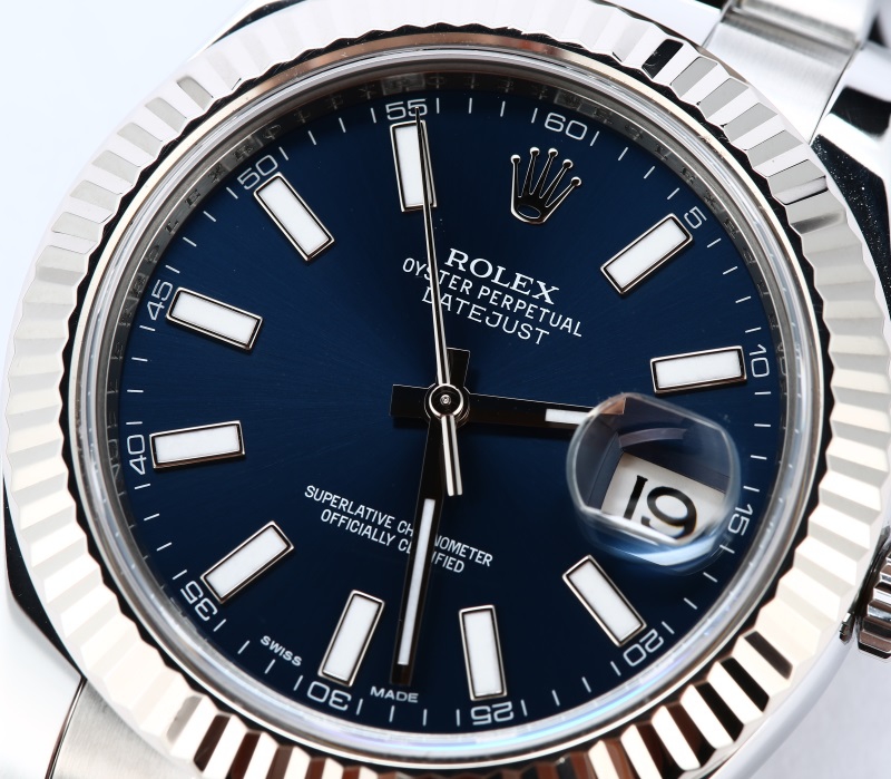 Rolex Blue Datejust 116334 Luminous Dial