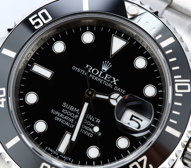 Rolex Ceramic Submariner 116610 Factory Stickers