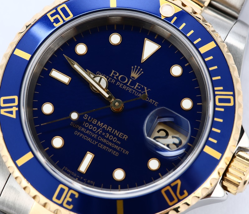 Two Tone Submariner 16613 Blue
