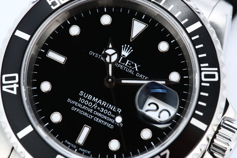 Rolex Oyster Perpetual Submariner Black 16610