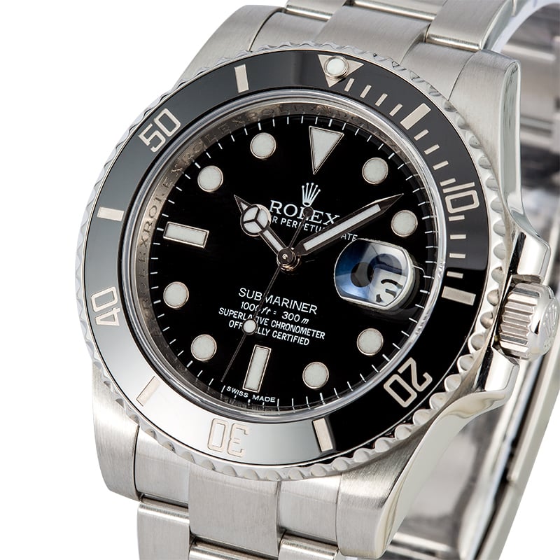 Rolex Submariner 116610 Black Cerachrom Bezel