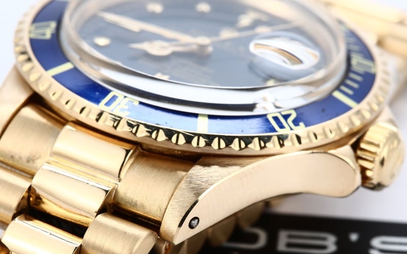 Rolex Vintage Submariner 1680 Yellow Gold