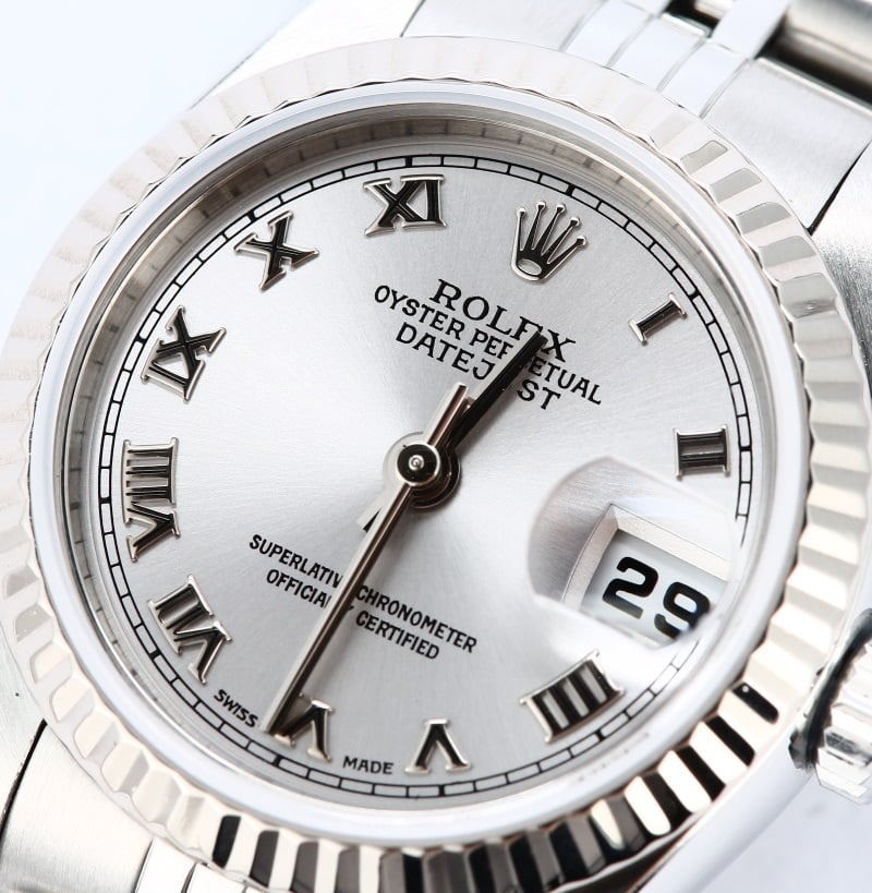 Rolex Lady-Datejust 79174 Silver Roman
