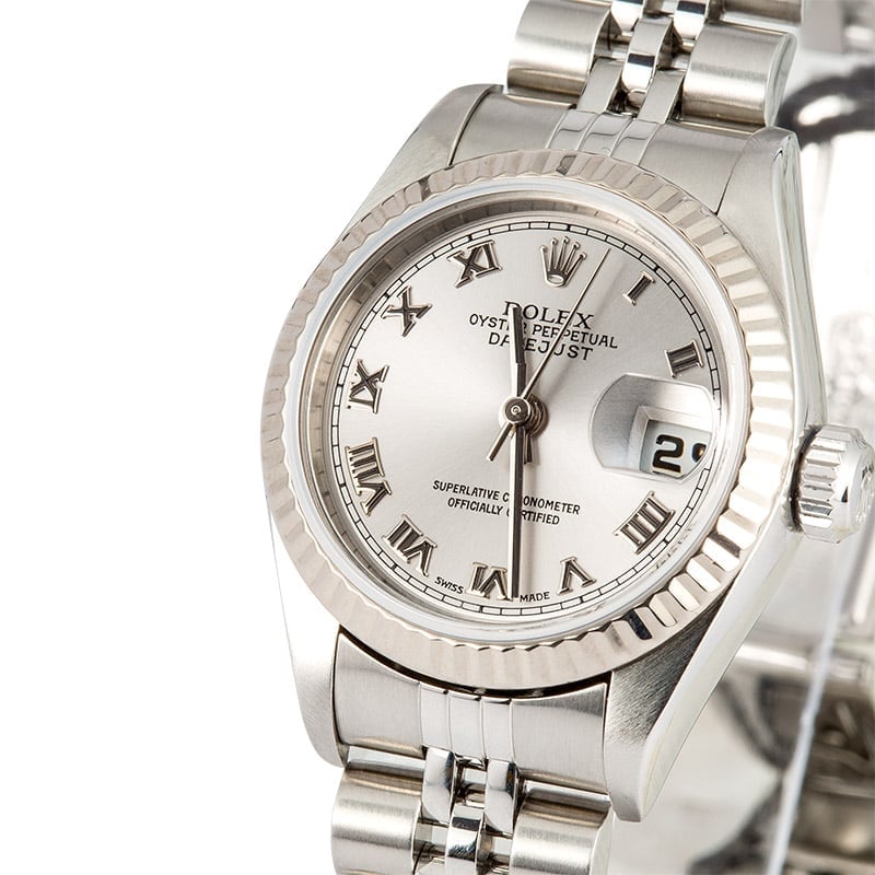 Rolex Lady-Datejust 79174 Silver Roman