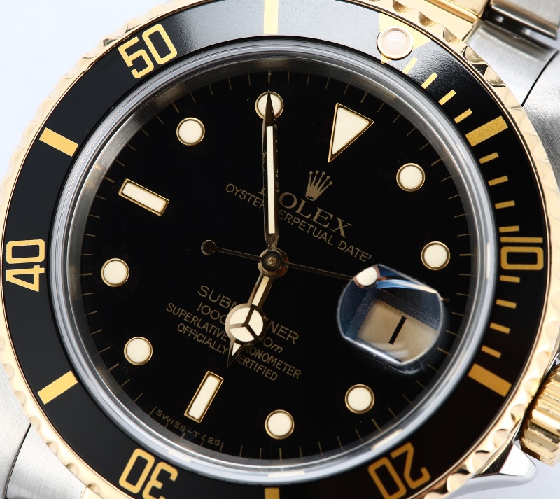 Rolex Oyster Perpetual Submariner 16803 Black