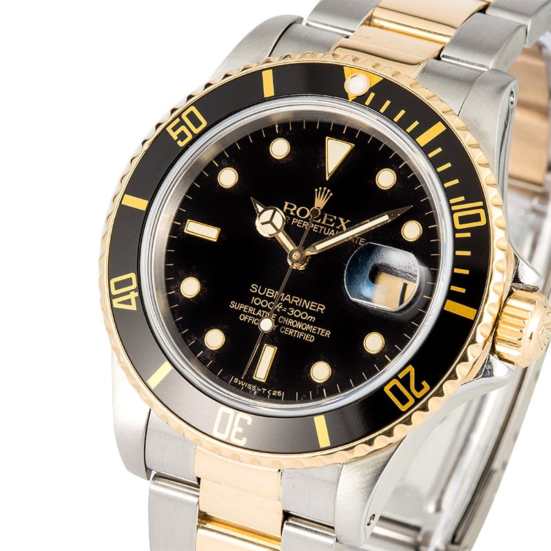 Rolex Oyster Perpetual Submariner 16803 Black