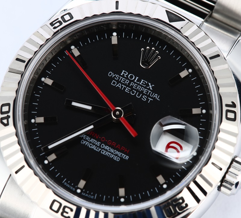 Rolex Datejust "Turn-o-Graph" 116264 Black Dial