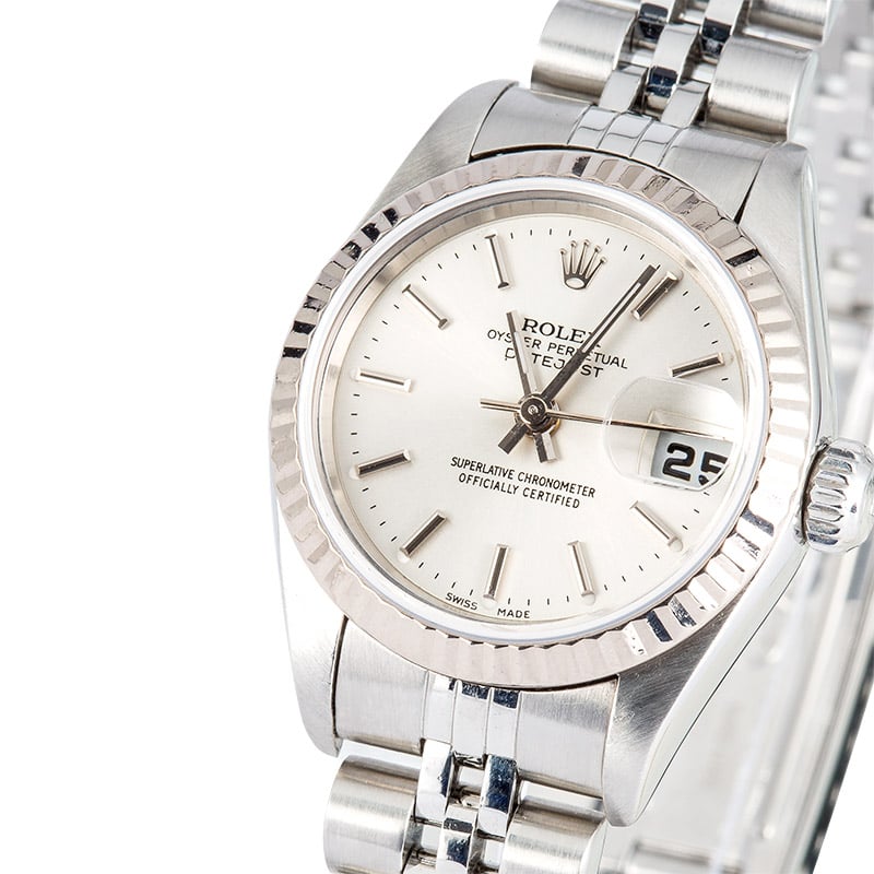 Ladies Rolex Datejust 79174 Silver Index Dial