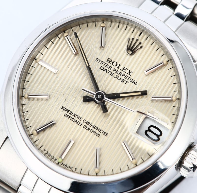Rolex 31mm Datejust 68240 Tapestry Dial