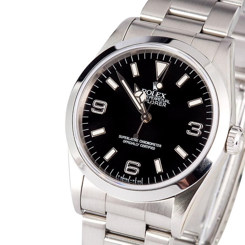 Rolex Explorer 14270 Black Dial 36MM