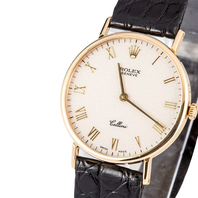 Rolex Cellini 18K Yellow Gold 5512/8