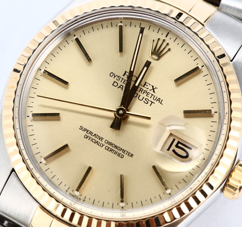 Rolex Datejust 16013 Two-Tone Jubilee Band