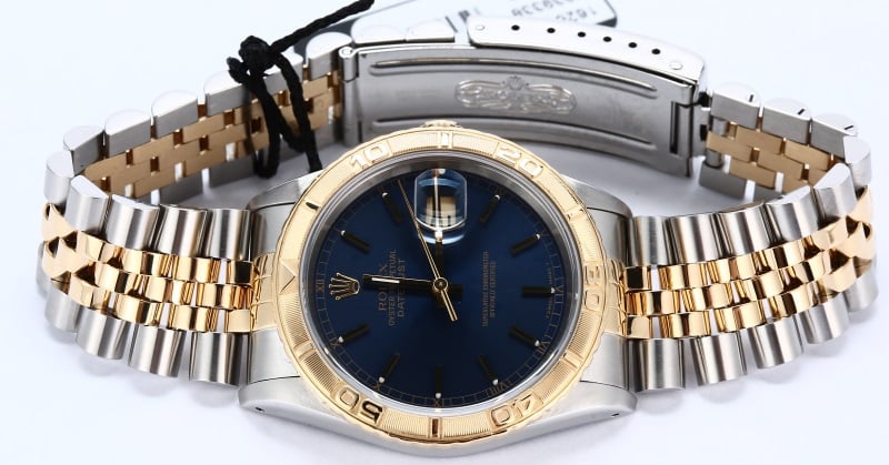 Rolex Thunderbird Datejust 16253 Blue