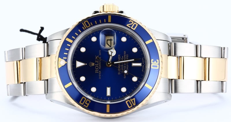 Rolex Submariner 16803 Blue Bezel