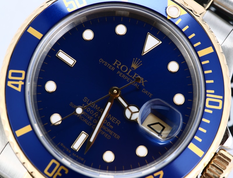 Rolex Submariner 16803 Blue Bezel
