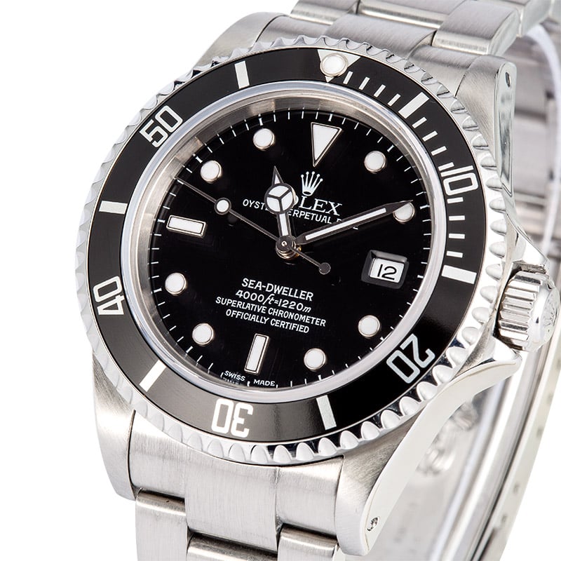 Rolex Sea-Dweller 16600 Steel Watch test