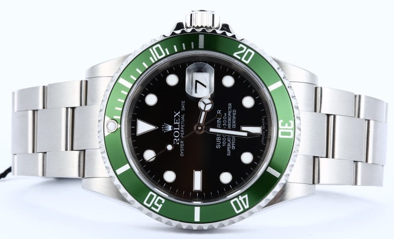 TT Rolex Submariner Green Anniversary Edition 16610