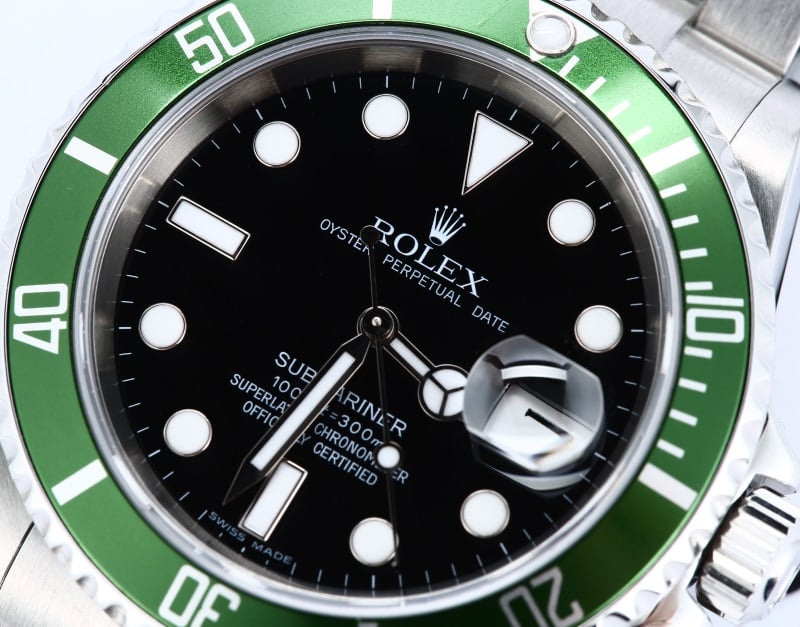 TT Rolex Submariner Green Anniversary Edition 16610