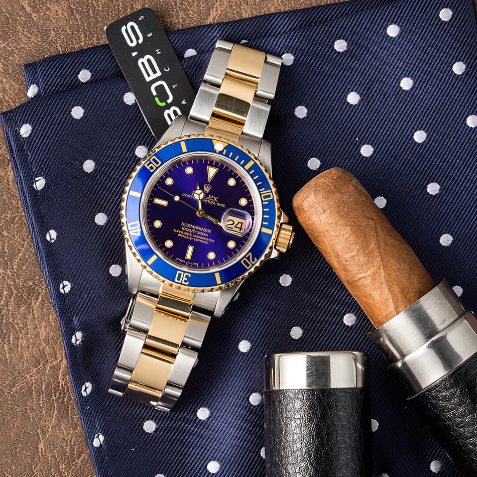 Rolex Submariner Blue 16613