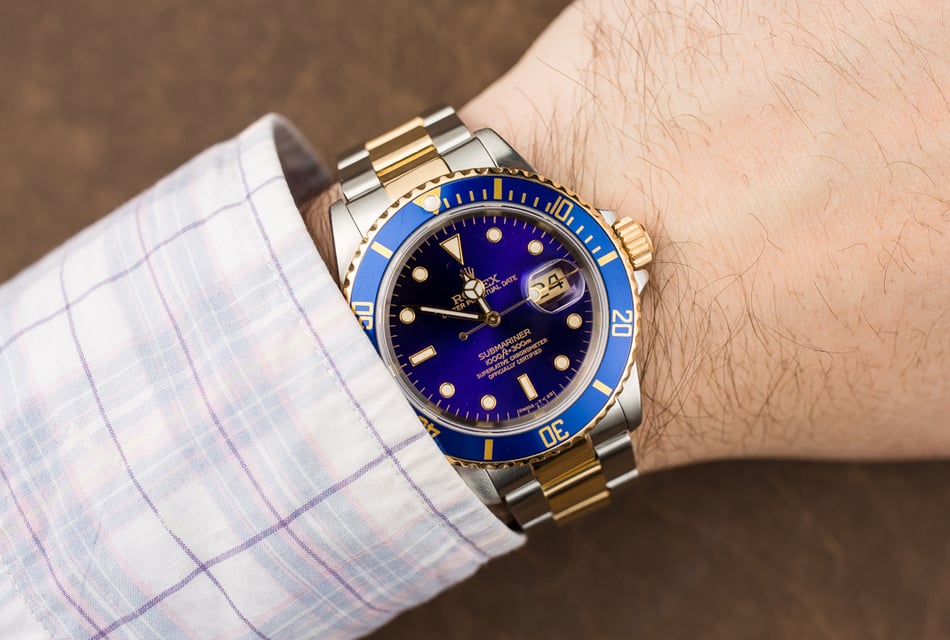 Rolex Submariner Blue 16613