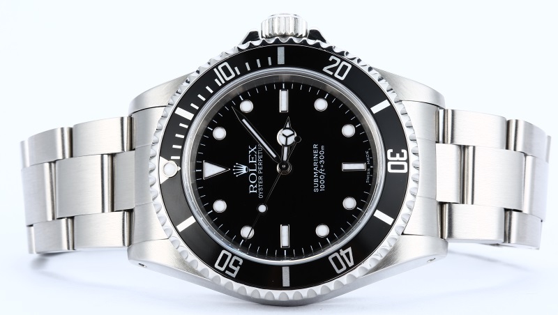 Rolex Submariner No Date Ref 14060 Black