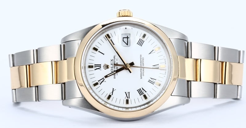 Rolex Oyster Perpetual Date 15003 Two-Tone