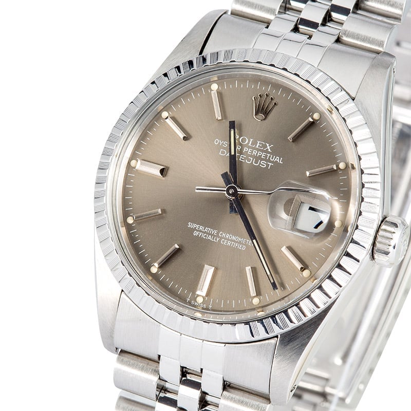 TT Men's Rolex Datejust Stainless Steel