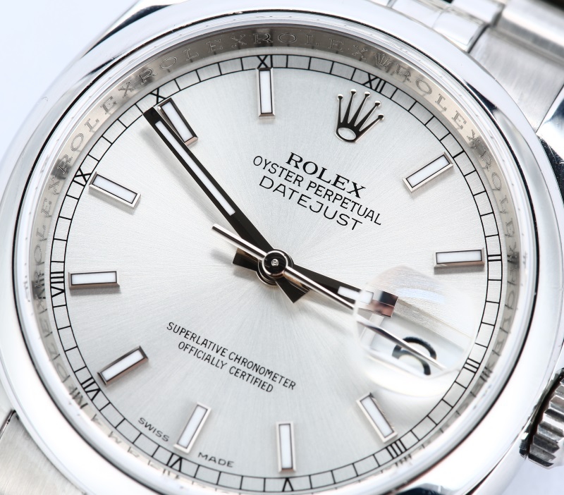 Rolex Datejust 116200 Stainless Smooth Bezel