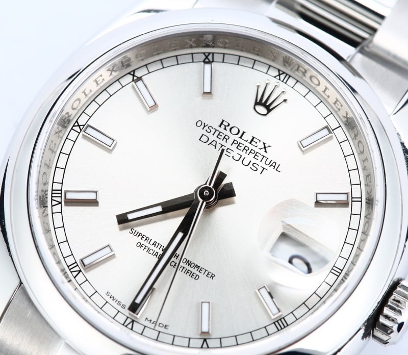 Rolex Datejust 116200 Smooth Bezel