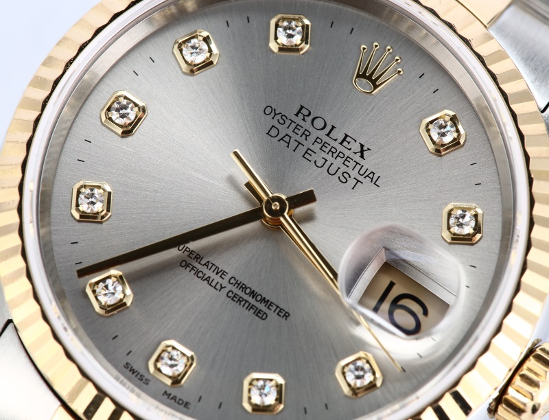 Rolex Datejust 16233 Steel Diamond Dial