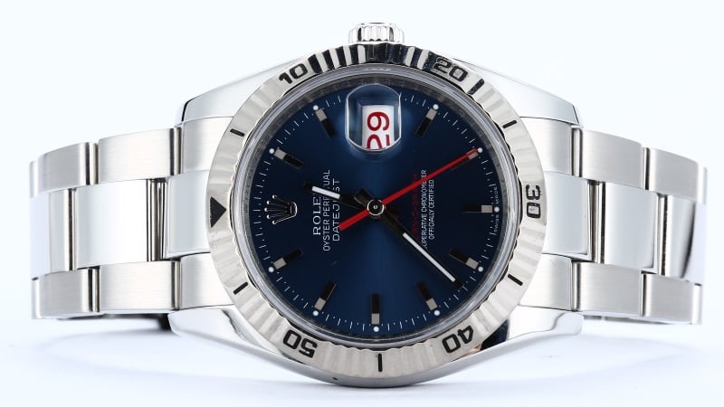 Rolex Thunderbird 116264 Blue "Turn-o-Graph"