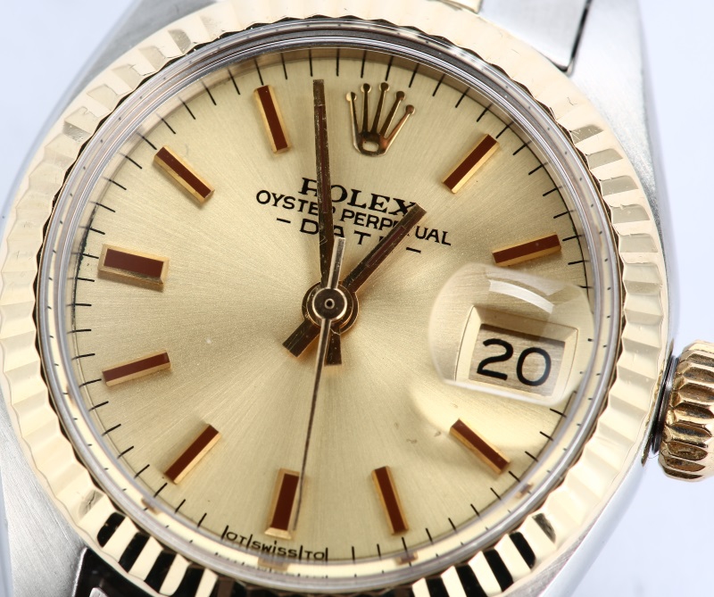 Rolex Ladies Date 6917 Two-Tone