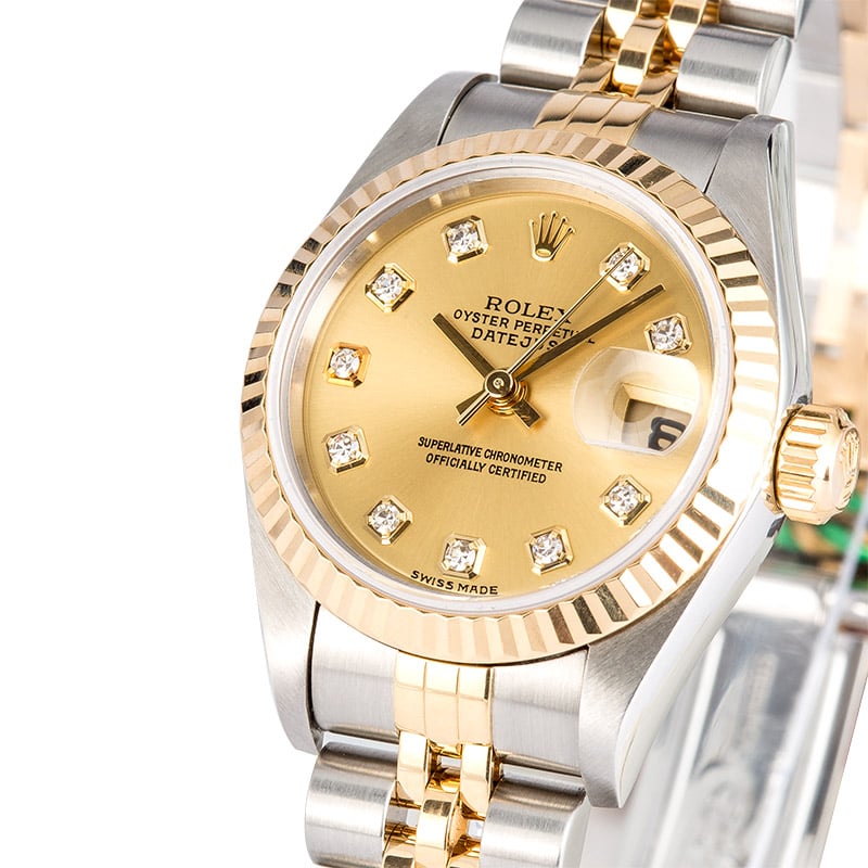Rolex Datejust Ladies 79173 Diamond Dial