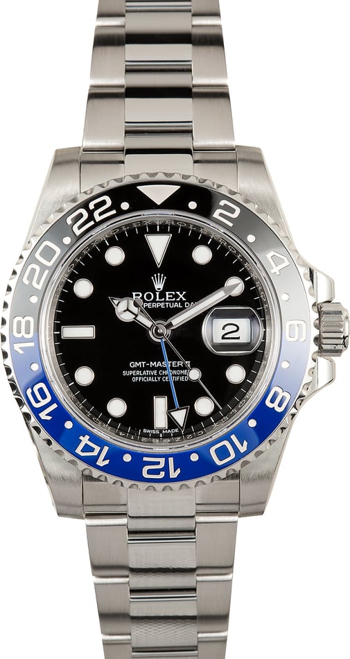 pre owned rolex batman